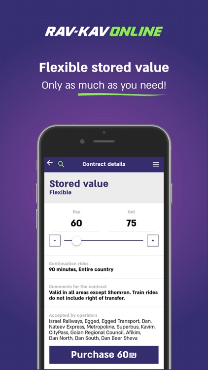 Rav-Kav Online רב-קו אונליין screenshot-8