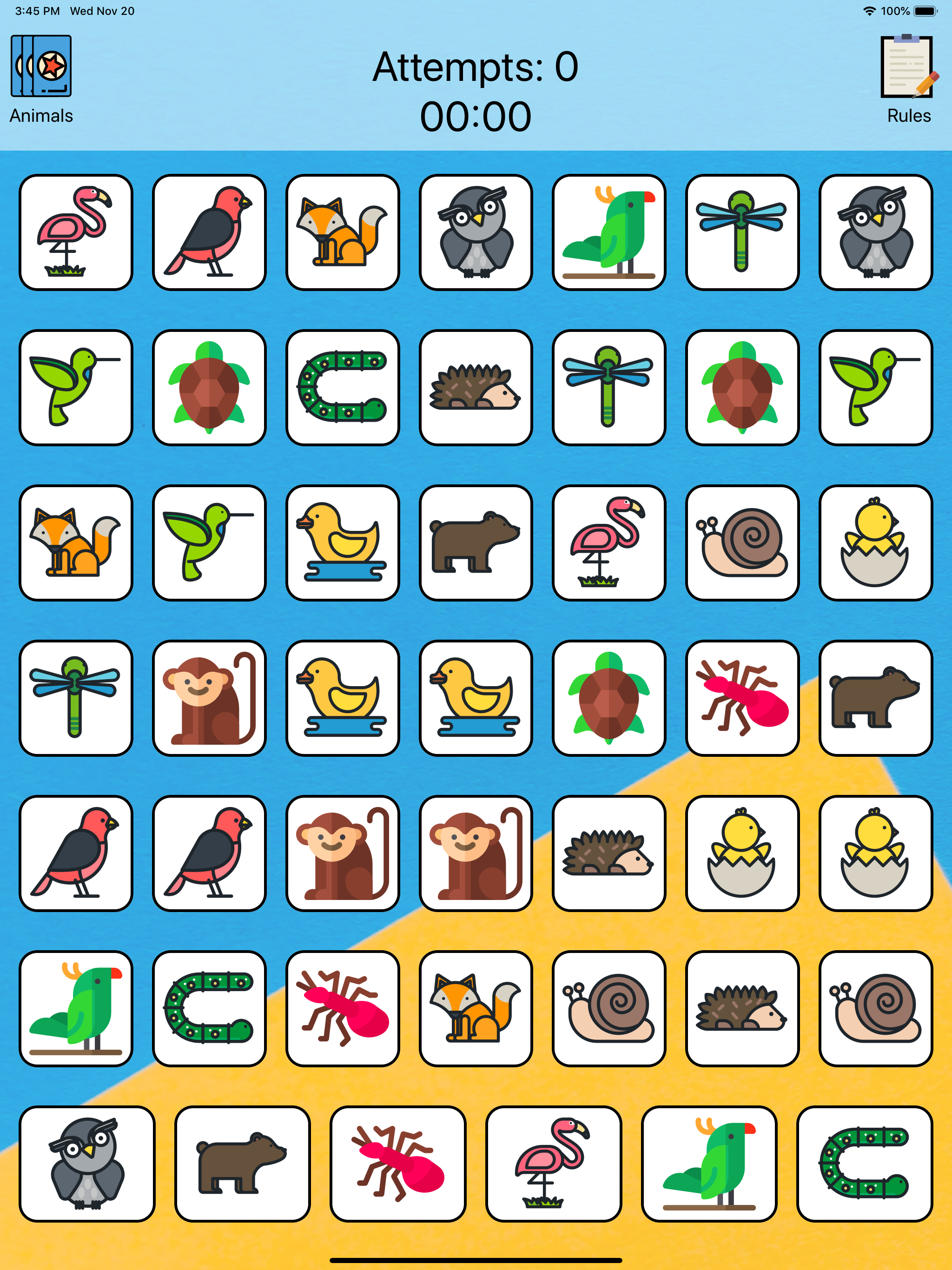 Match Cards - Brain Training