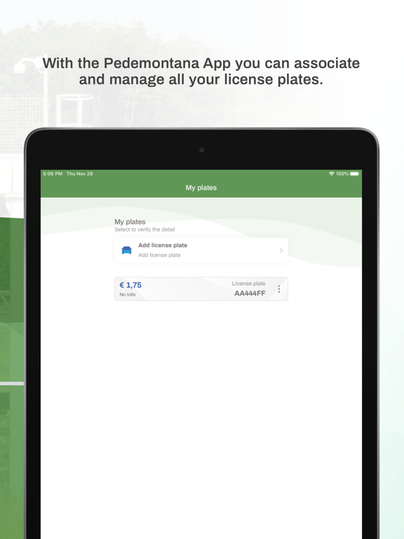 Pedemontana Lombarda iPad screenshot
