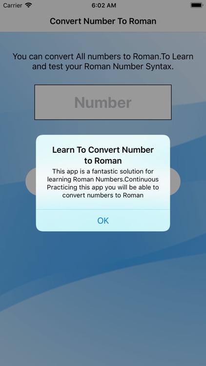 Numbers to Roman Conversion
