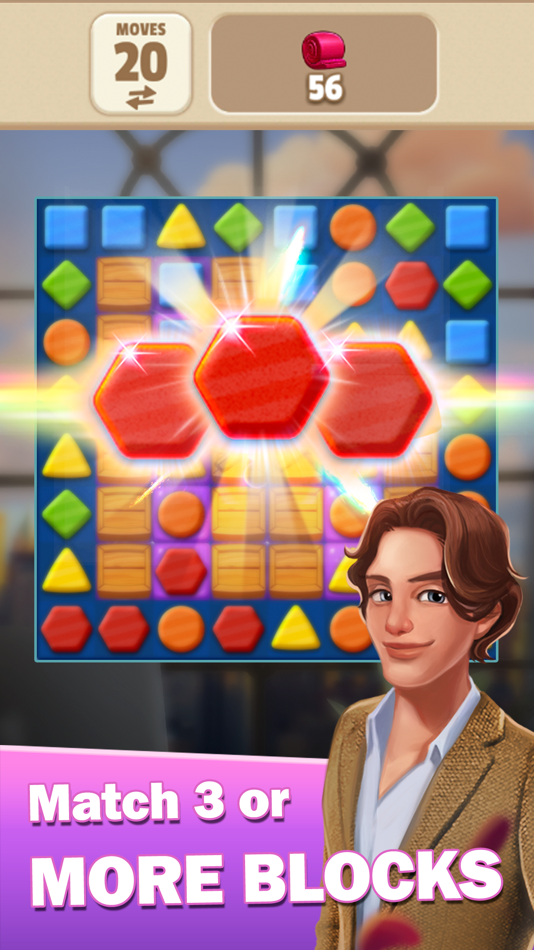 #4. Rachel's Diary - Match 3 (iOS) 由: CookApps