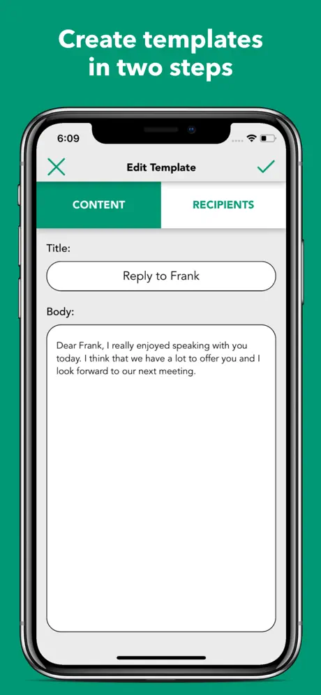 SMS Templates - Text Messages