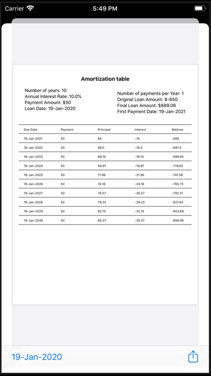 iFinancial Calculator MS screenshot-3