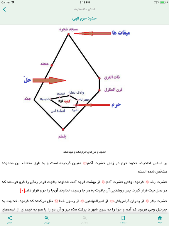 Miqat (for Hajj & Umrah deeds) iPad screenshot 5 - Book app