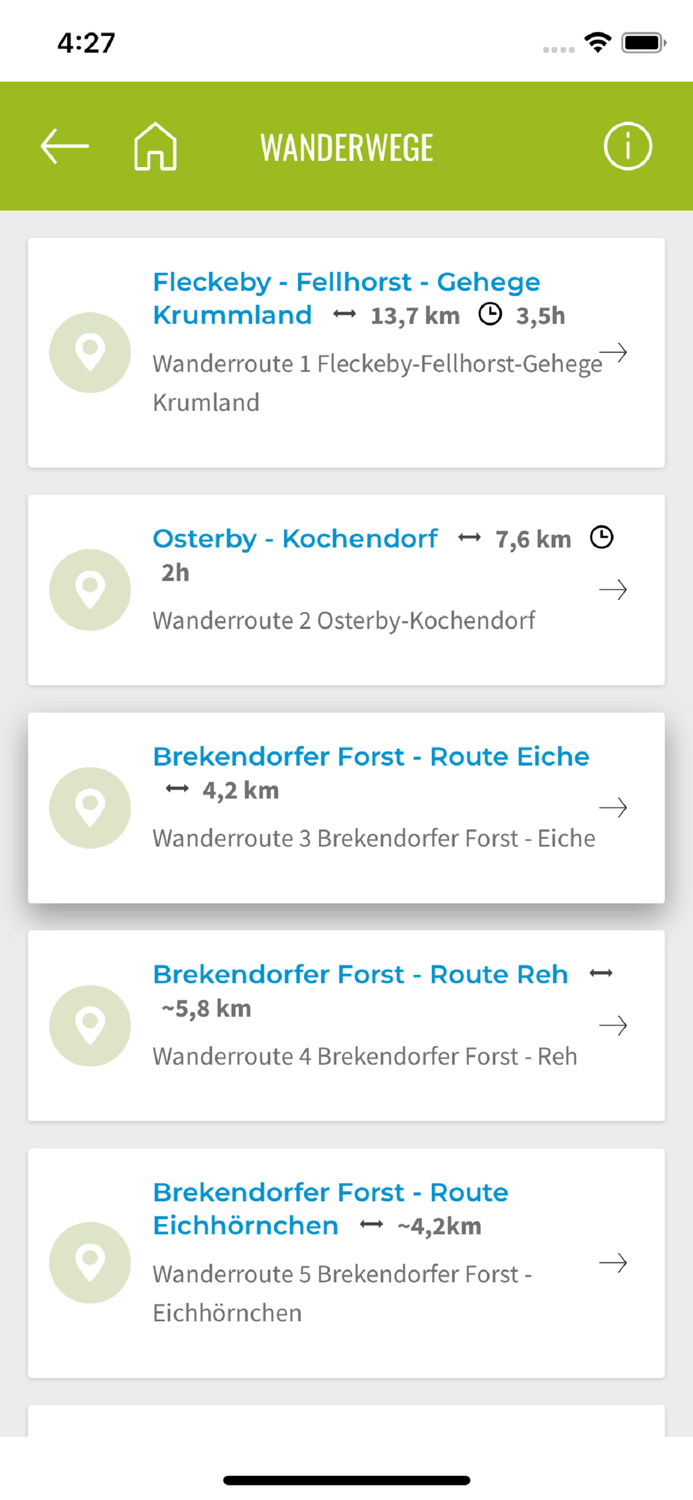 Naturpark - Hüttener Berge