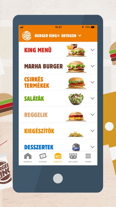 How to cancel & delete BURGER KING® Magyarország from iphone & ipad 3