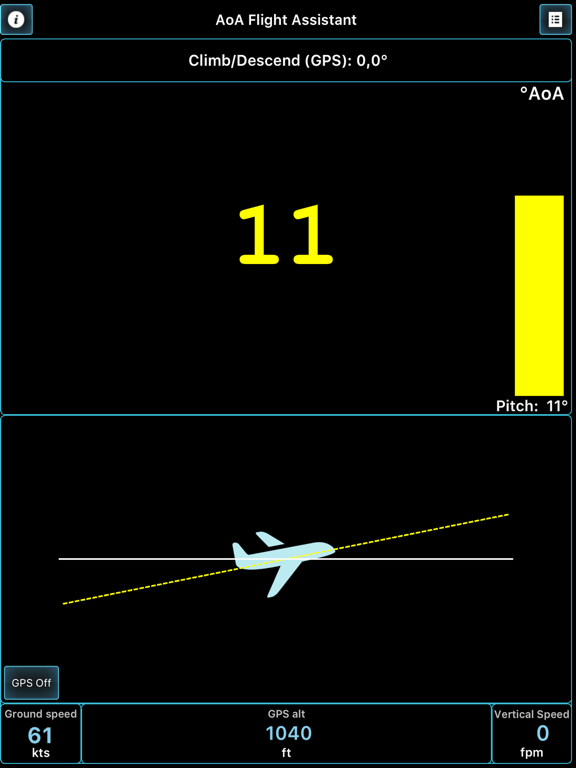 Screenshot #6 pour AoA Flight Assistant