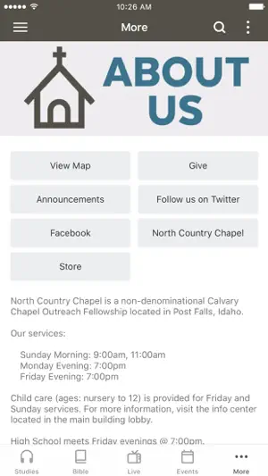 North Country Chapel screenshot 3