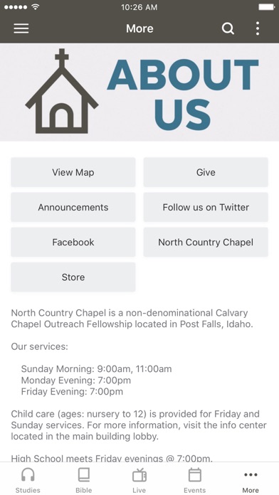 Screenshot #3 pour North Country Chapel