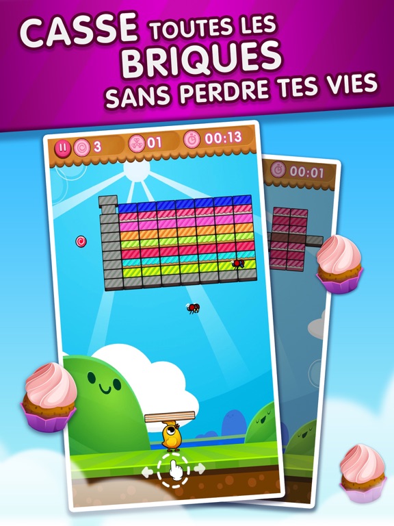 Screenshot #4 pour Super Cookie Brick Breaker