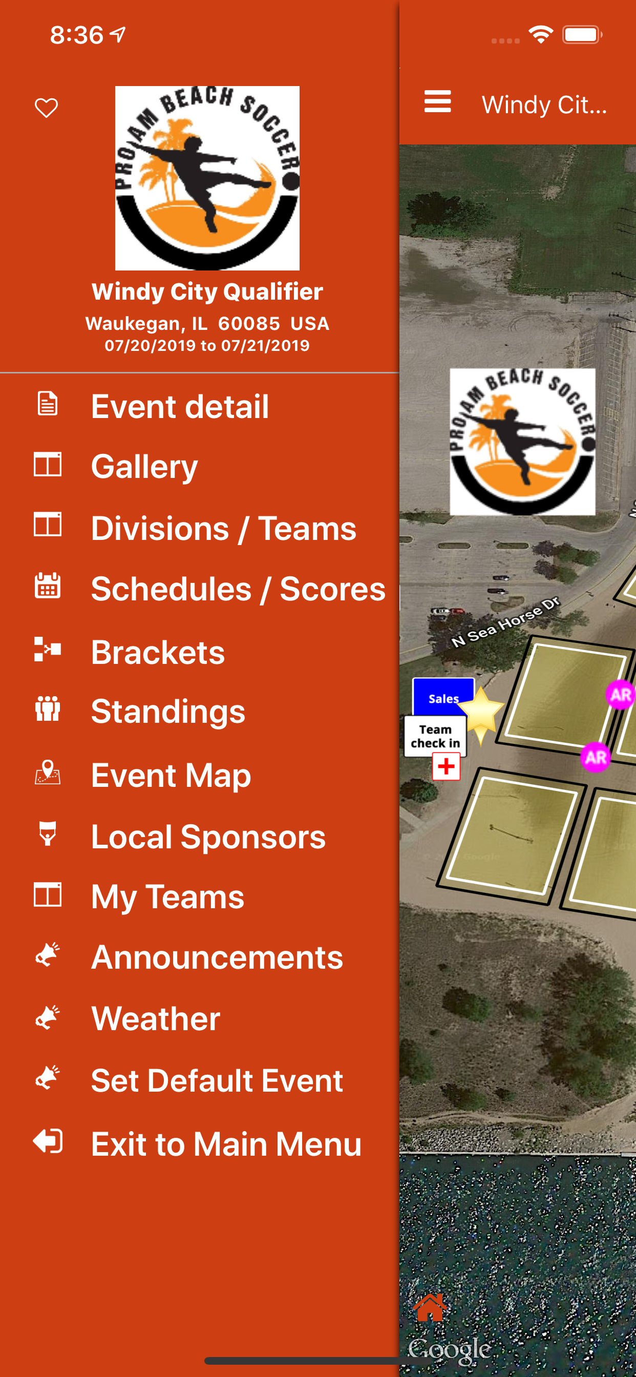 Pro-Am Beach Soccer
