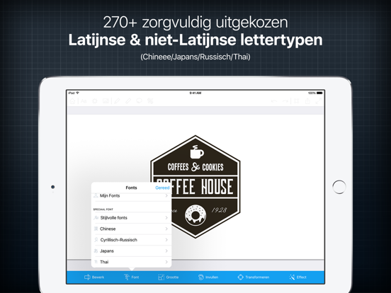 Logo Creator & Maker iPad app afbeelding 2