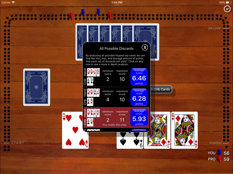Cribbage Classic screenshot 9