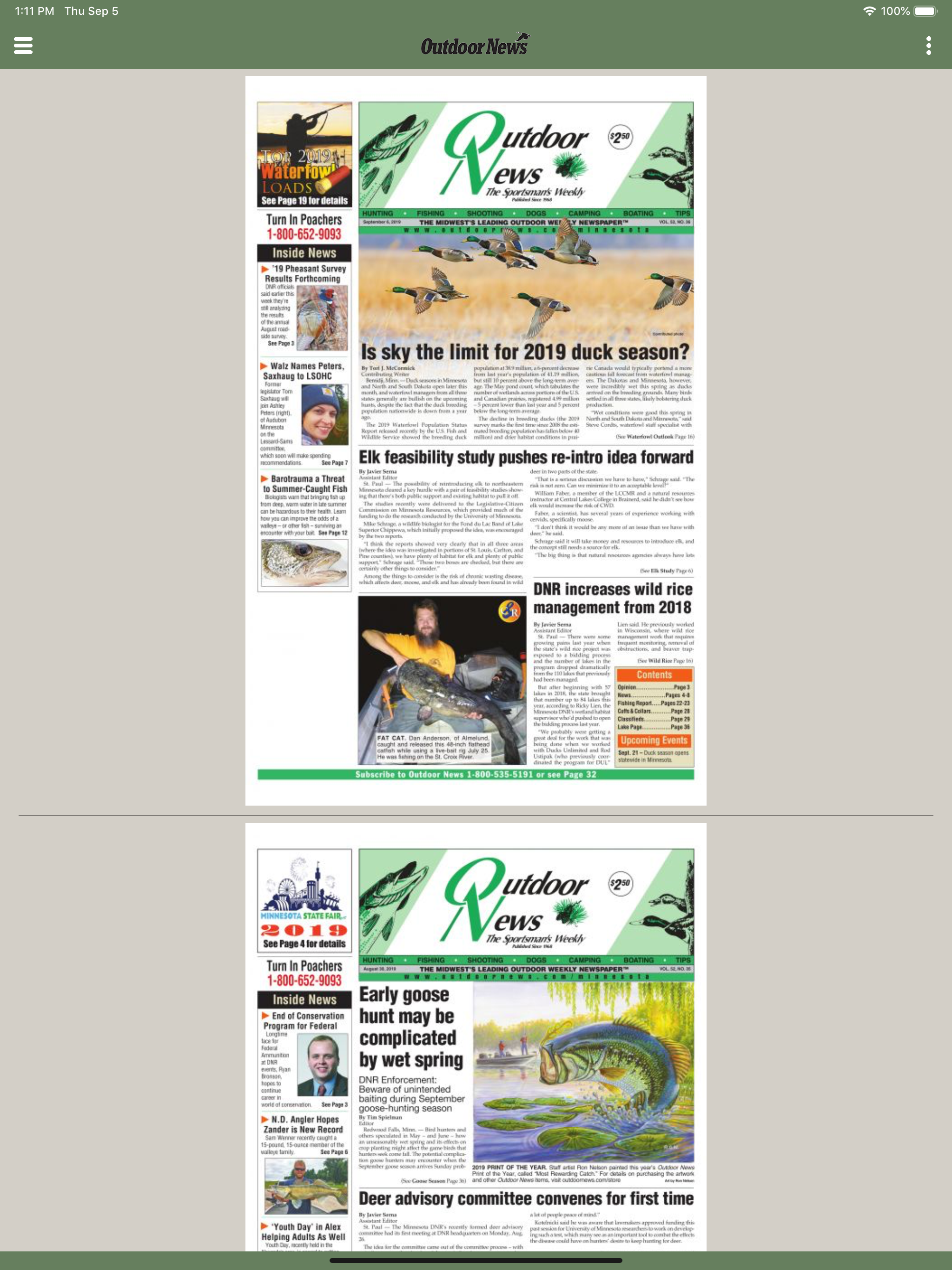 Outdoor News