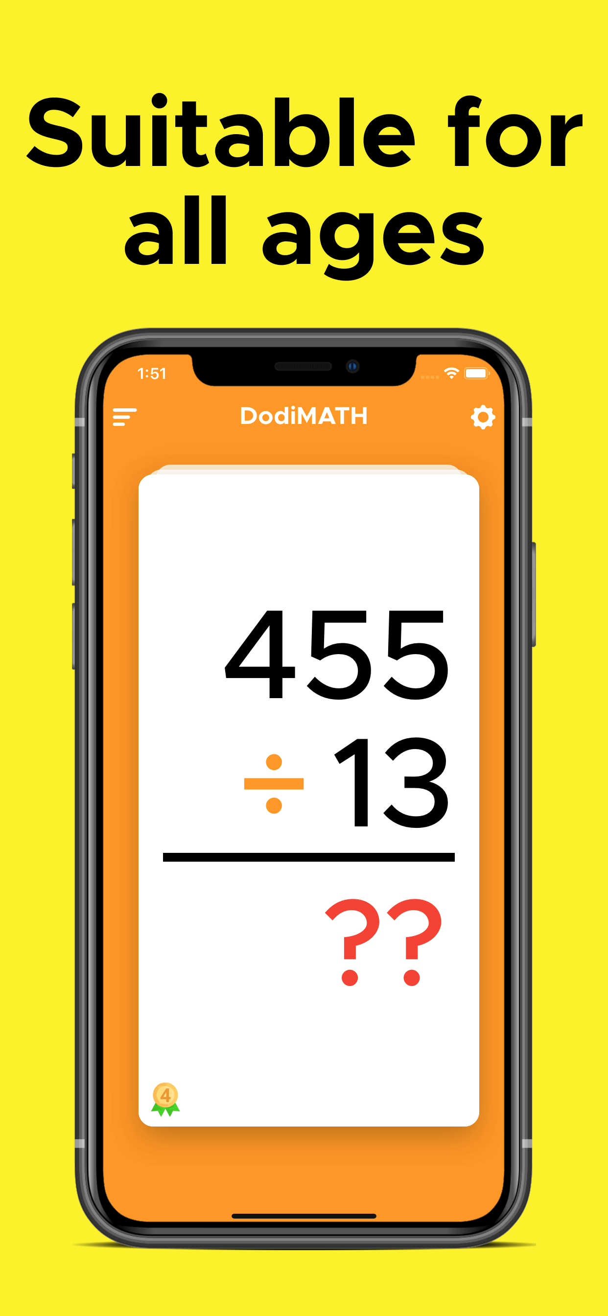 Math Flash Cards by DodiCards