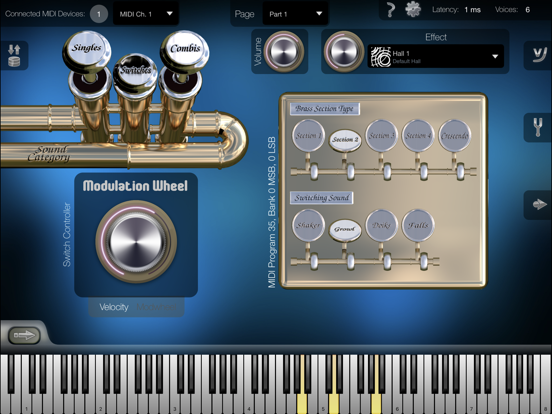 Heavy Brass iPad app afbeelding 1