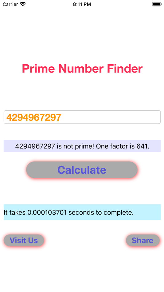 #5. Find Prime Num (iOS) By: Duo Pisceses, Inc.