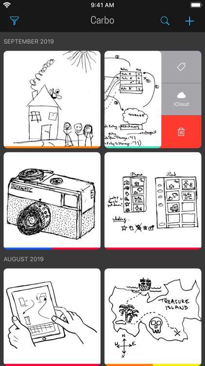 Carbo › Digital Notebook screenshot-0