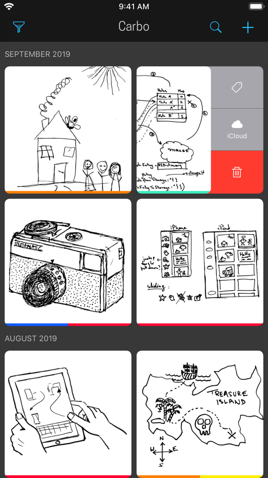 #1. Carbo › Pencil Notes & Drawing (macOS) Ved: Creaceed SRL