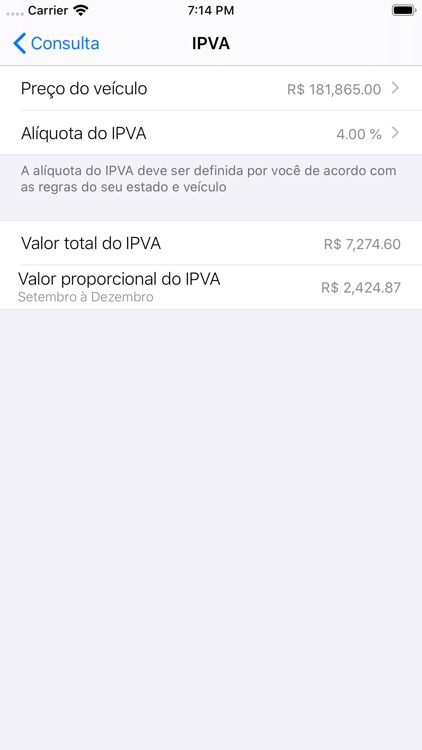 Car Ad - Tabela FIPE