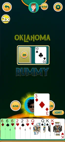 Game screenshot Gin Rummy Offline Card Game apk