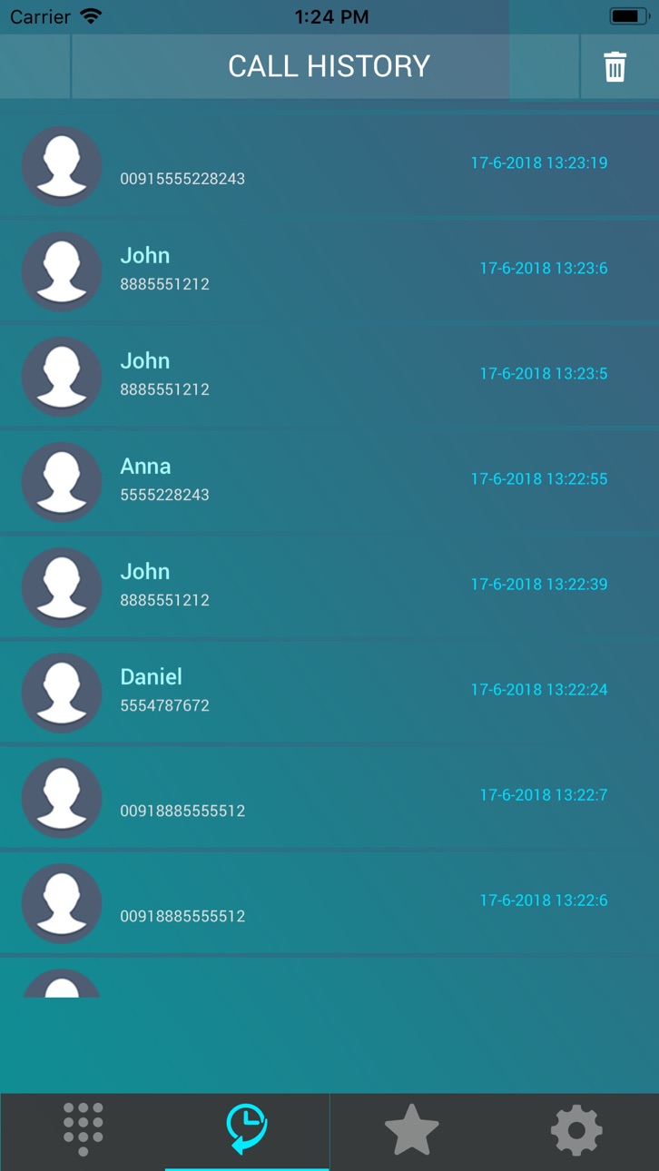 iPhone screenshot