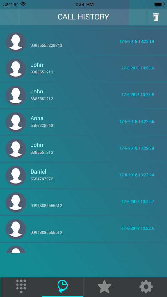 #4. Five Card Dialer (iOS) 由: satheesh c