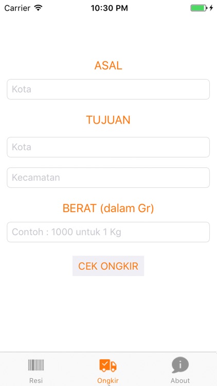 Cek Resi Dan Ongkir Kiriman By Syarif Hidayat Cek Resi Dan Ongkir Kiriman By Syarif Hidayat