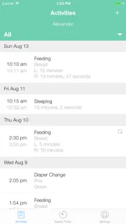 boobietime breast feeding app iphone screenshot 1