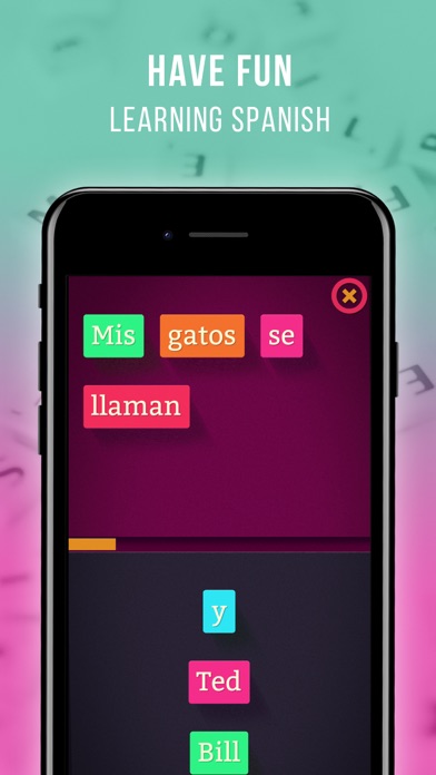 Learn Spanish Frase Master Screenshot