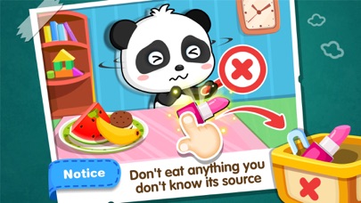 Baby Panda Safety at Home Screenshot