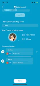 Bébé Confort e-Safety screenshot #2 for iPhone