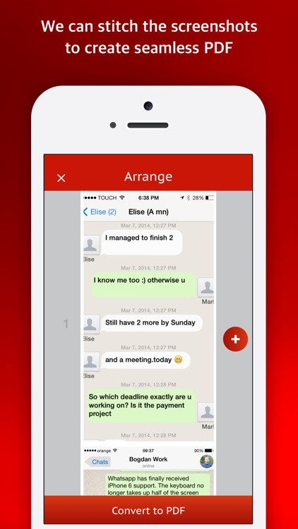SMS Export - save chats to PDF