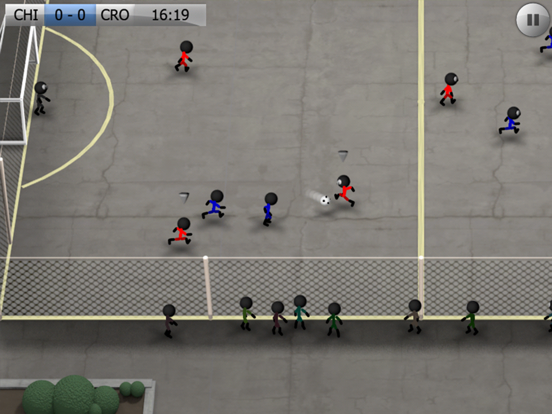 Stickman Soccer iPad app afbeelding 3