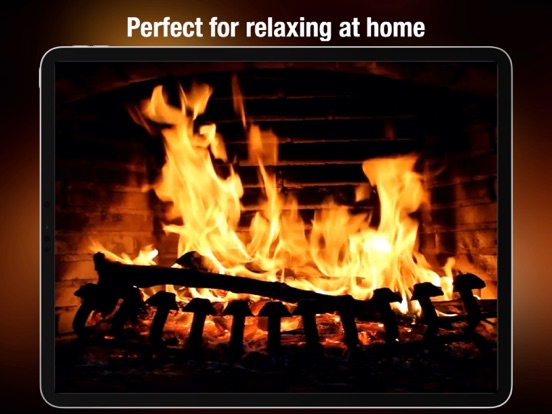 Fireplace Live HD - Real Fire iPad screenshot 4 - Lifestyle app