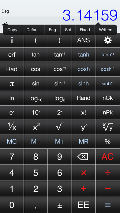 ScientificLite Screenshot