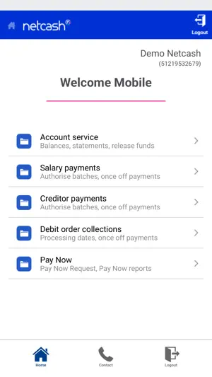 Netcash ZA screenshot 1