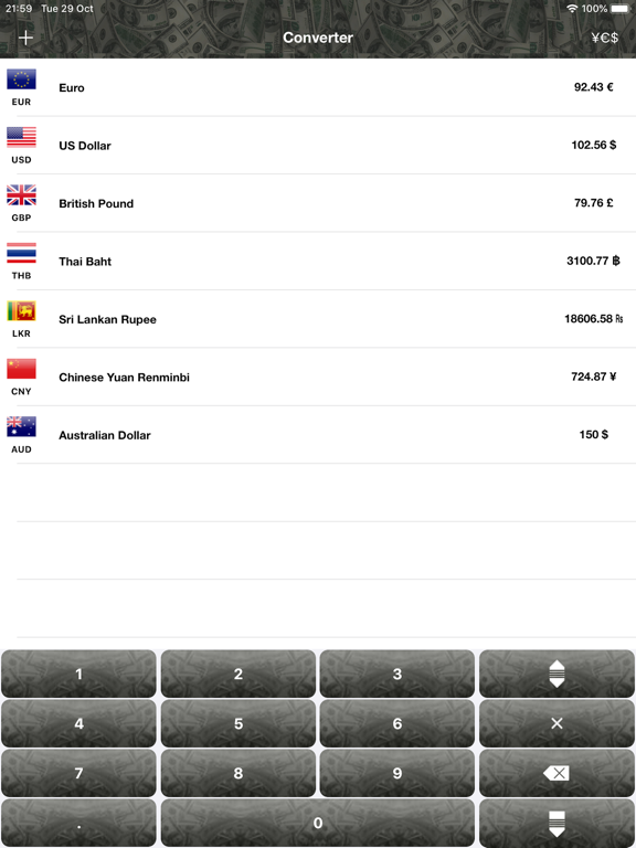 Screenshot #6 pour Currency Converter & Monitor