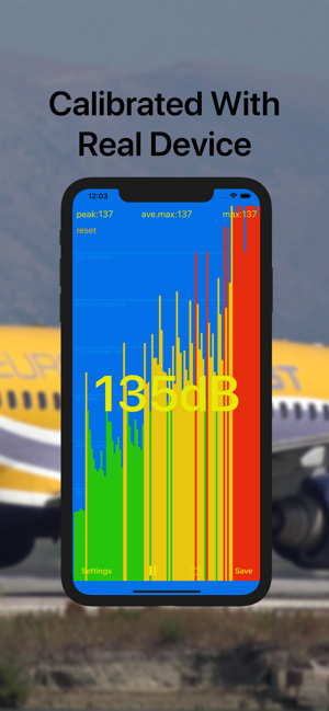 ‎dB meter - noise measure Screenshot