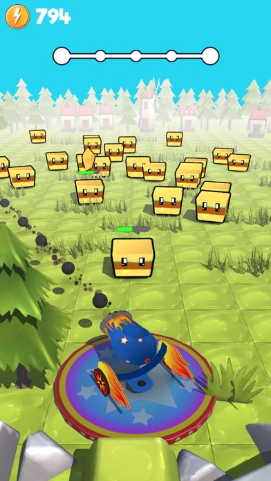 screenshot of Cookie Swirl Cannon 3