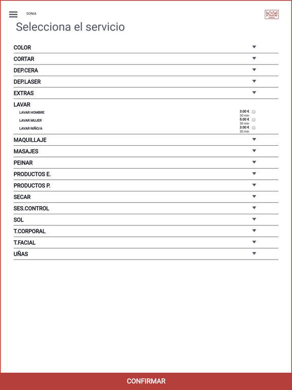 App screenshot