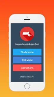 massachusetts real estate test iphone screenshot 1
