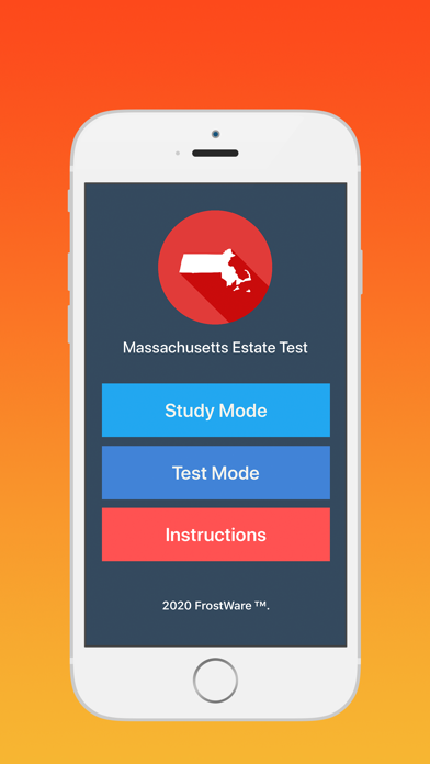 Massachusetts Real Estate Test Screenshot