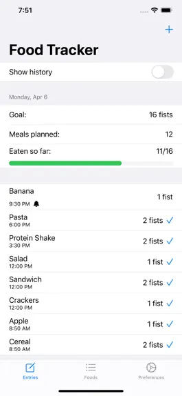 Game screenshot Fistful Food Tracker mod apk