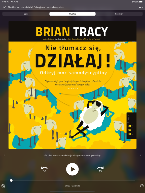 Inspiro iPad screenshot 4 - Book app