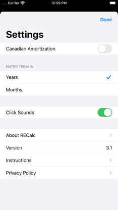 RECalc Pro screenshot 5