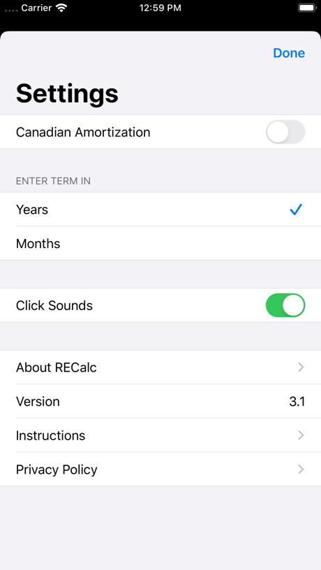 RECalc Pro App Store screenshot 5
