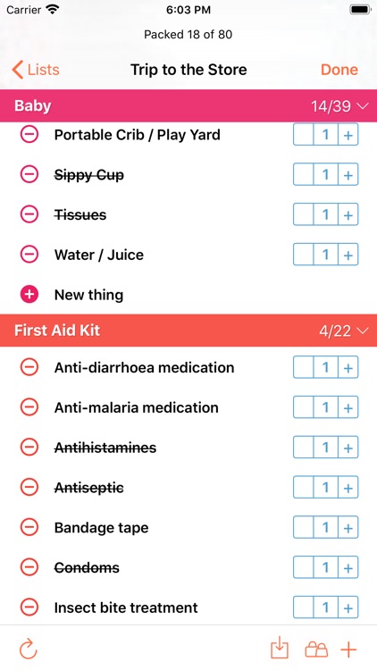 ToPack: Trip Packing Checklist screenshot-4