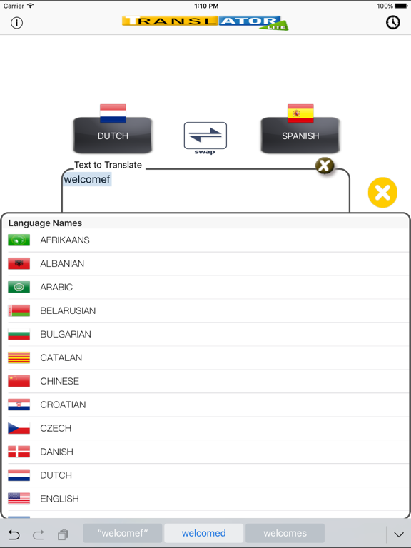 Screenshot #5 pour English to Spanish translator-