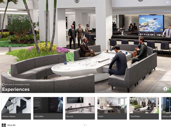 Innovation Hotel iPad screenshot 6 - Travel app